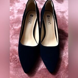 IDIFU Classic Black Heels for Women